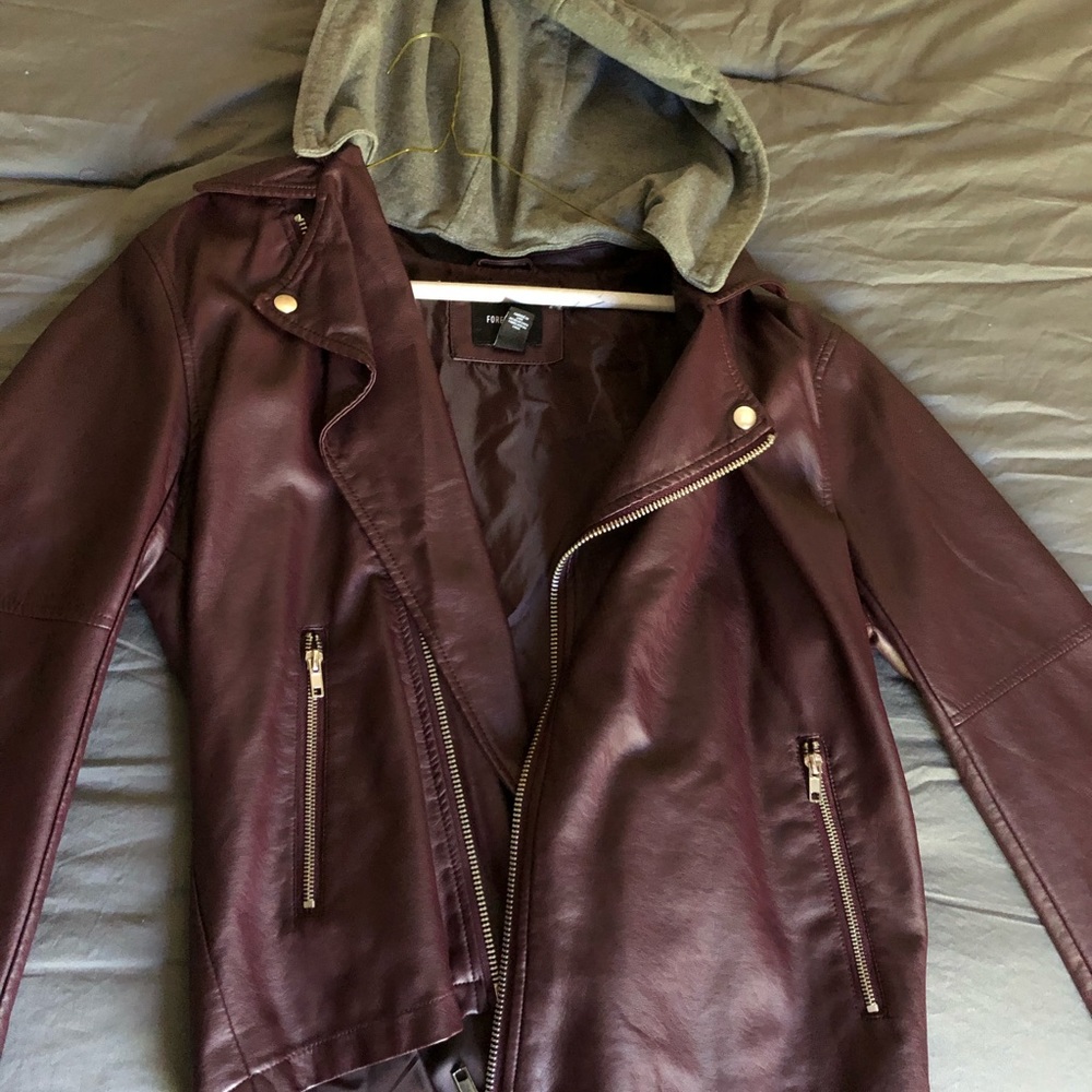 Forever 21 Mens Leather Jacket